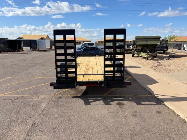 20x83 Tandem Axle, 14K GVWR, Car Hauler, Fold Up Ramps