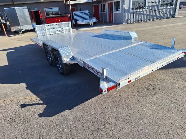 18x83 All Aluminum, 7K GVWR, Tandem Axle Car Hauler