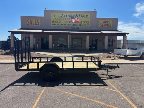 14x72 Single Axle, 3K GVWR, Channel Utility