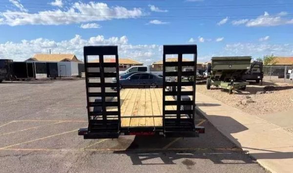 20x83 Tandem Axle, 14K GVWR, Car Hauler, Fold Up Ramps
