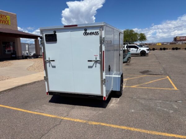 12x6 Jasper SE 3K GVWR, Ramp Door
