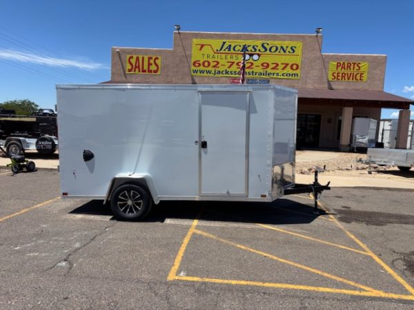 12x6 Jasper SE 3K GVWR, Ramp Door