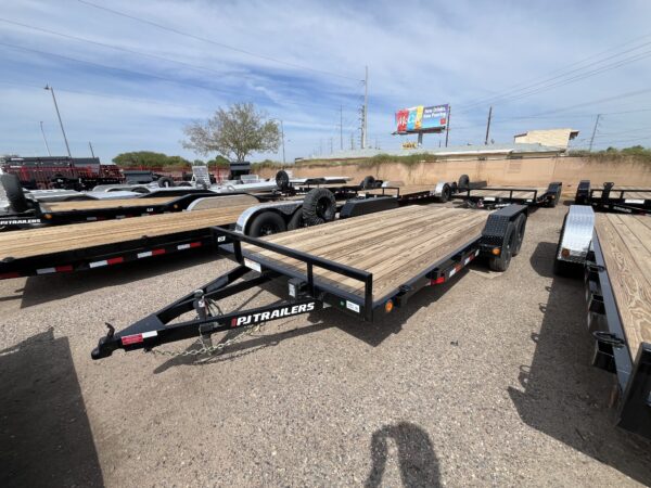 18x83 Tandem Axle, 7K GVWR, Car Hauler