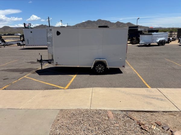 12x6 Jasper SE 3K GVWR, Ramp Door