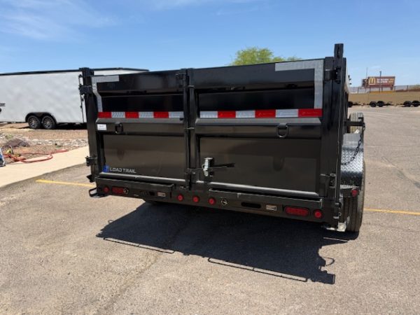 14x83 Gooseneck, Tandem Axle, 14K GVWR, Low-Pro Dump, 36" Sides