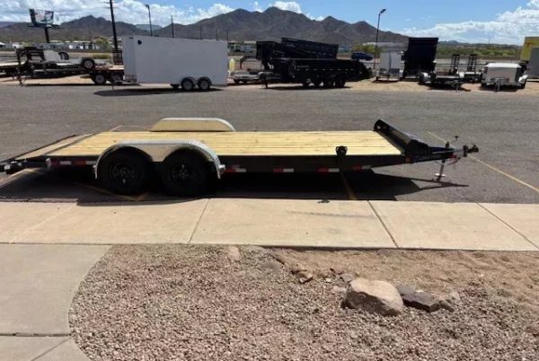 20x83 Tandem Axle, 7K GVWR, Carhauler, Slide in Ramps