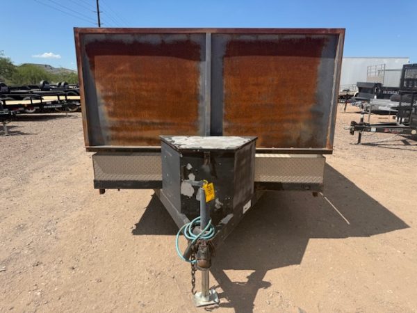 14x72 Tandem Axle, Solid Sides, 7K GVWR, Utility