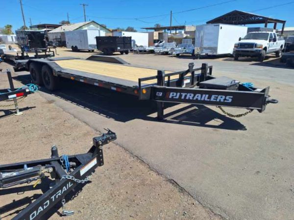 24x102x10" Pro Beam Tandem Axle, Super-Wide Equipment, 22K GVWR