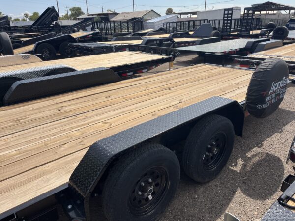 18x83 Tandem Axle, 7K GVWR, Car Hauler