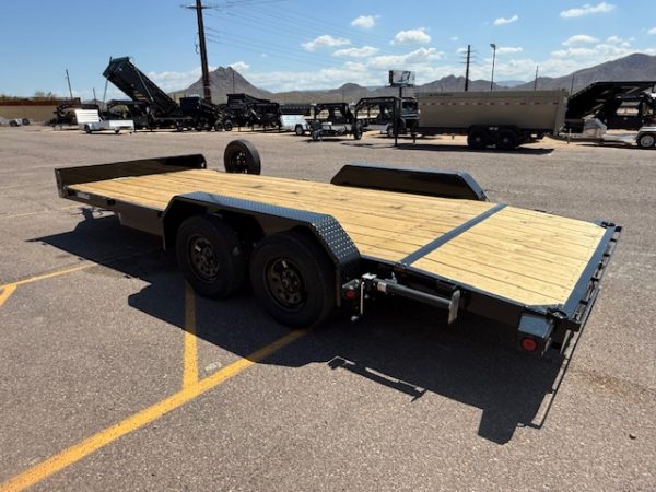 18x83 Tandem Axle, 7K GVWR, Carhauler, Slide in Ramps