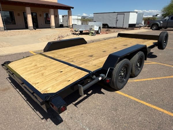 18x83 Tandem Axle, 7K GVWR, Carhauler, Slide in Ramps