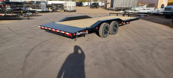 20x102" Tandem Axle, 10K GVWR, Drive Over Fenders, Buggy Hauler