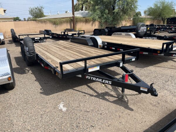 18x83 Tandem Axle, 7K GVWR, Car Hauler