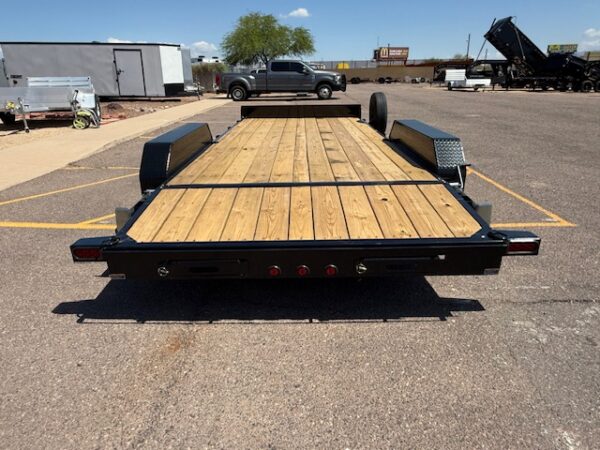 18x83 Tandem Axle, 7K GVWR, Carhauler, Slide in Ramps