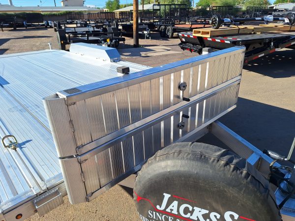 18x83 All Aluminum, 7K GVWR, Tandem Axle Car Hauler