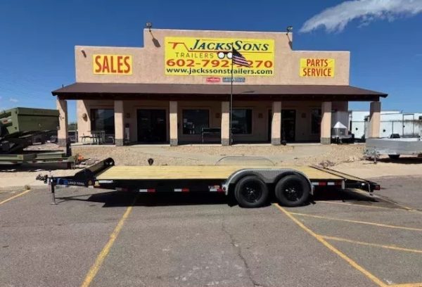 20x83 Tandem Axle, 7K GVWR, Carhauler, Slide in Ramps