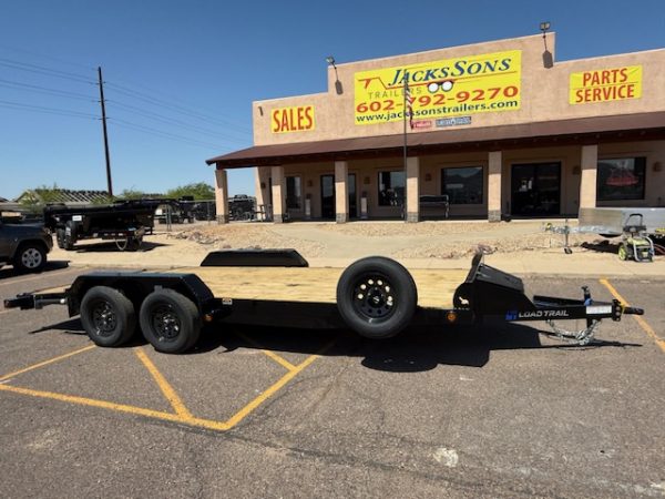 18x83 Tandem Axle, 7K GVWR, Carhauler, Slide in Ramps