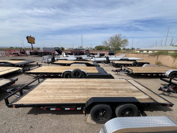 18x83 Tandem Axle, 7K GVWR, Car Hauler