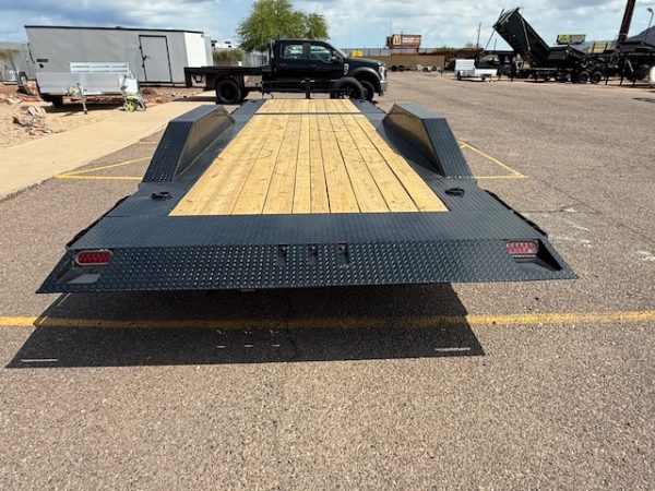 24x102 Ironbull Tandem Axle, 14K GVWR, Low-Pro Gravity Tilt W/ Drive Over Fenders
