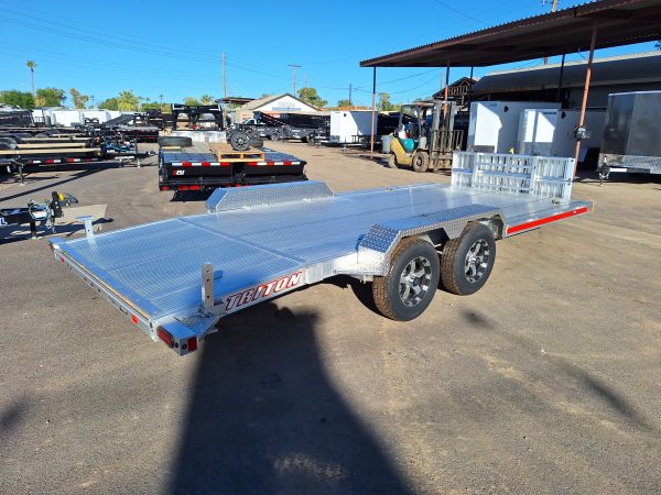 18x83 All Aluminum, 7K GVWR, Tandem Axle Car Hauler