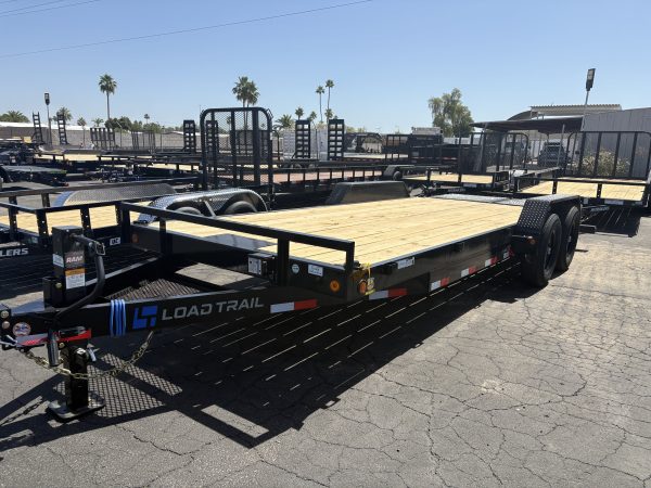 20x83 Tandem Axle, 14K GVWR, Car Hauler, Max Ramps