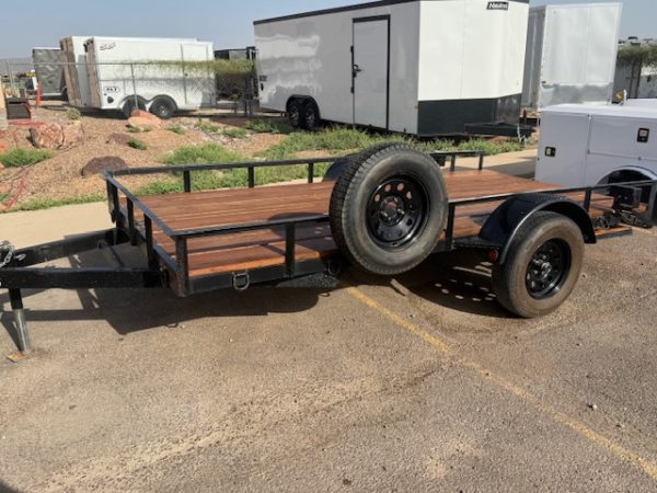 12x6 SIngle Axle, 3K GVWR, Utility