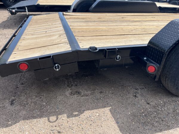 18x83 Tandem Axle, 7K GVWR, Car Hauler