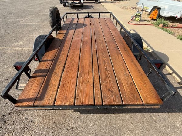 12x6 SIngle Axle, 3K GVWR, Utility
