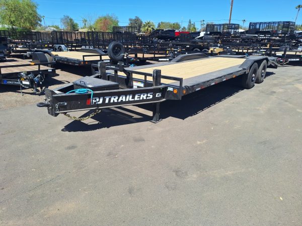24x102x10" Pro Beam Tandem Axle, Super-Wide Equipment, 22K GVWR