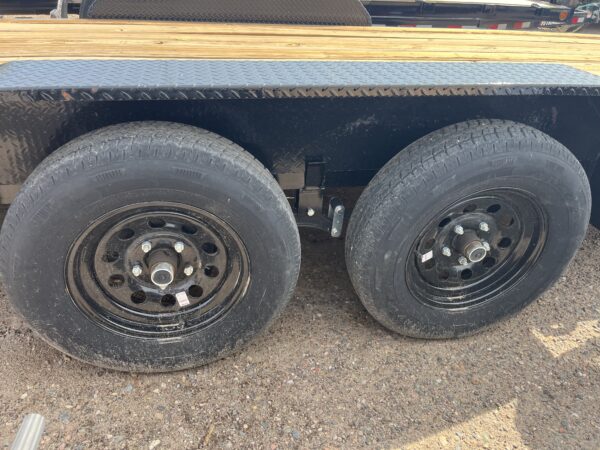 18x83 Tandem Axle, 7K GVWR, Car Hauler