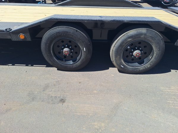24x102x10" Pro Beam Tandem Axle, Super-Wide Equipment, 22K GVWR