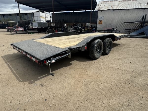 20x102" Tandem Axle, 10K GVWR, Drive Over Fenders, Buggy Hauler