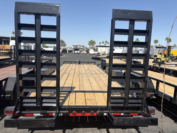 22x83 Tandem Axle, 14K GVWR, Carhauler,  Fold Up Ramps