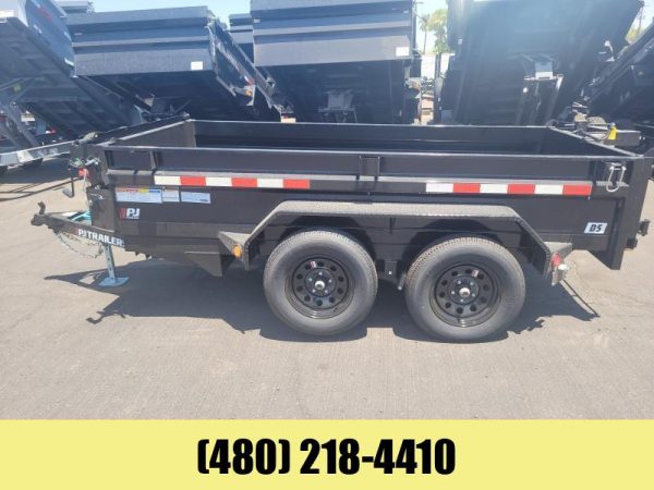 10x60 Tandem Axle, 7K GVWR, Utility Dump, 18" Sides
