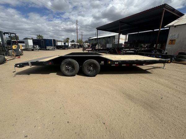 20x102" Tandem Axle, 10K GVWR, Drive Over Fenders, Buggy Hauler