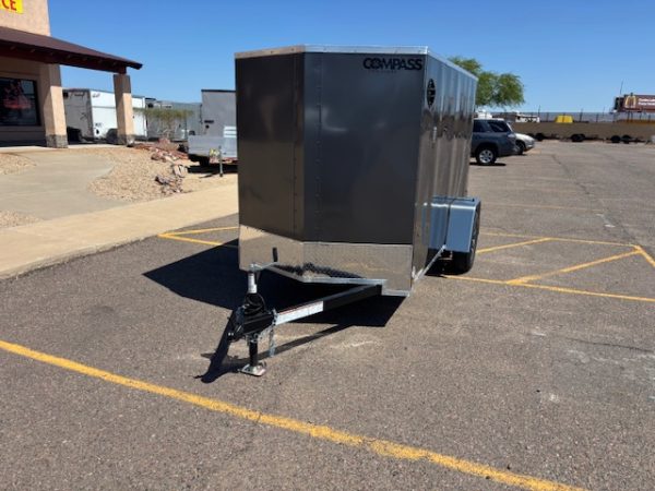 10x5 Indigo DLX, 3K GVWR, Ramp Door