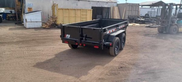 10x60 Tandem Axle, 7K GVWR, Utility Dump, 18" Sides