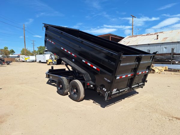 16x83 Tandem Axle, 22K GVWR, HD Low-Pro Dump, 48" Sides
