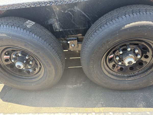 22x83 Tandem Axle, 14K GVWR, Carhauler,  Fold Up Ramps