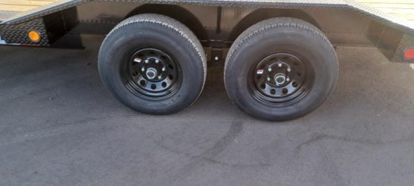20x102" Tandem Axle, 10K GVWR, Drive Over Fenders, Buggy Hauler