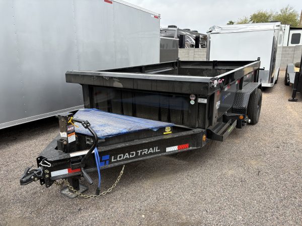 12x83 Tandem Axle 14K GVWR Low-Pro Dump, 24" Sides