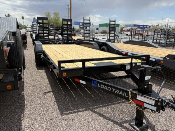 20x83 Tandem Axle, 14K GVWR, Car Hauler, Fold Up Ramps