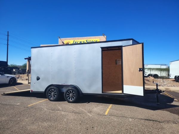 16x7 Indigo DLX, 7K GVWR, Ramp Door