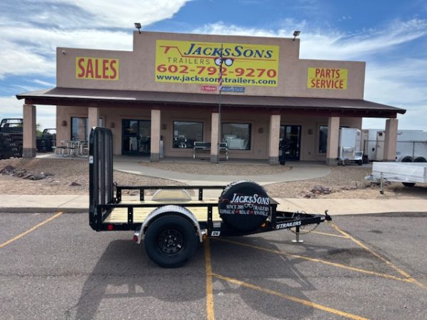 08x60 Single Axle 3K GVWR Channel Utility
