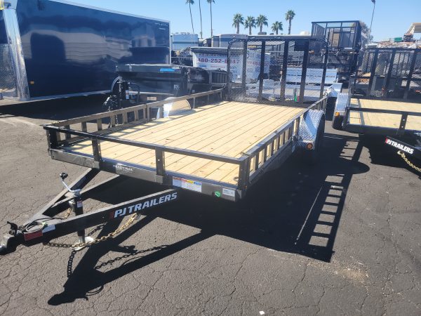 14x83 Single Axle 3K GVWR Channel Utility, ATV