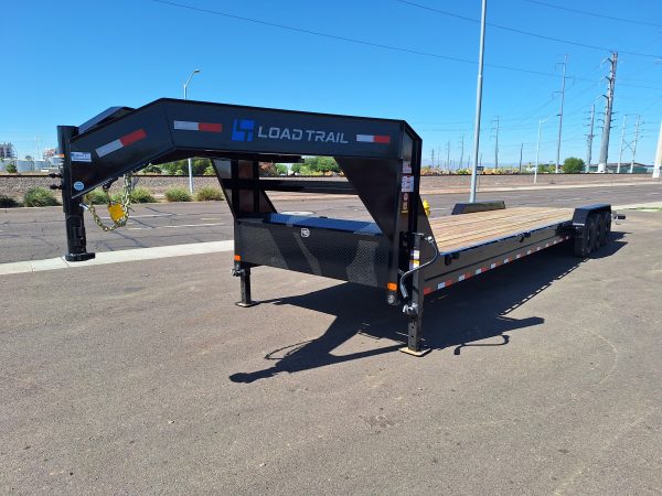 36x83 Gooseneck Triple Axle, 21K GVWR, Carhauler, Slide In Ramps