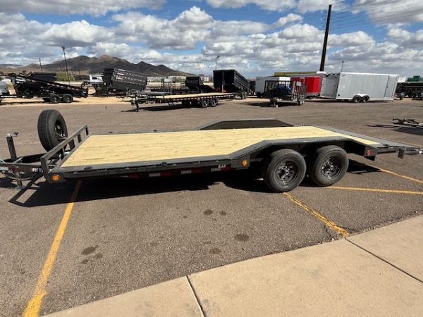 20x102" Tandem Axle, 10K GVWR, Drive Over Fenders, Buggy Hauler
