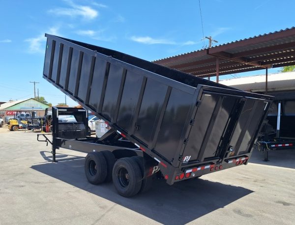 20x102 Tandem Axle, 25K GVWR, Gooseneck Dump w/Duals, 48" Sides