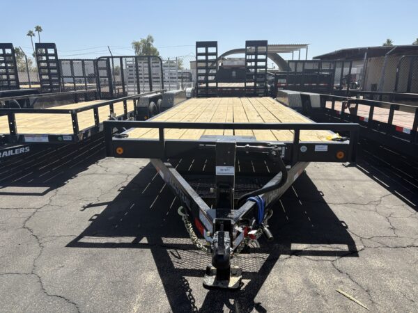 22x83 Tandem Axle, 14K GVWR, Carhauler,  Fold Up Ramps