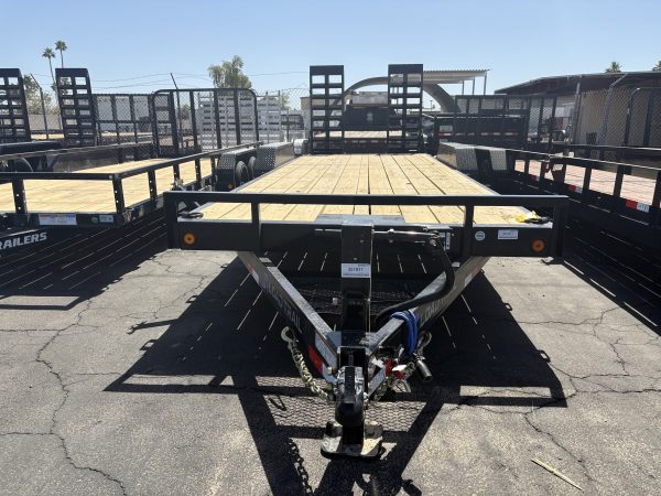 22x83 Tandem Axle, 14K GVWR, Carhauler,  Fold Up Ramps